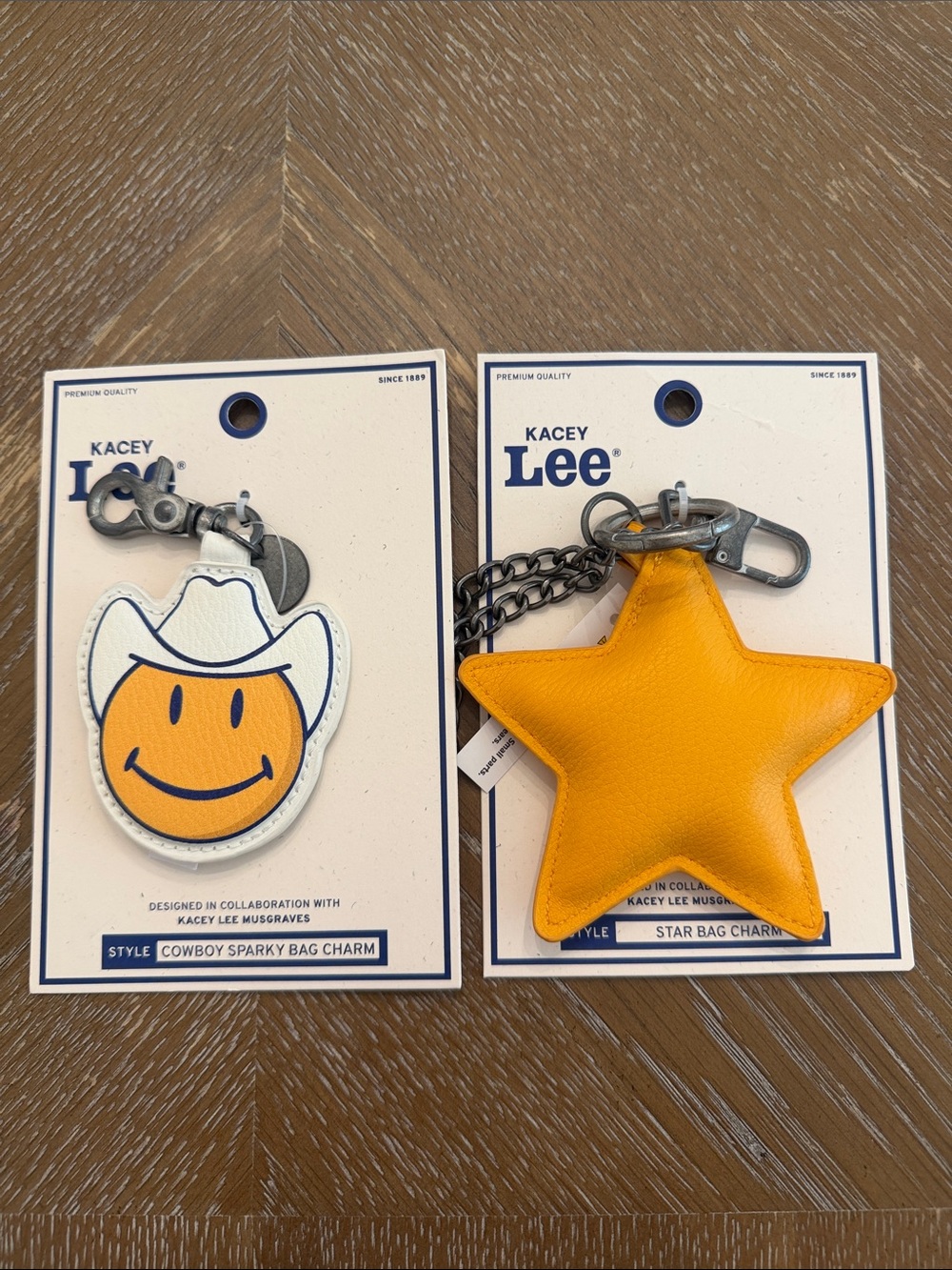 Kacey Musgraves x Lee Star & Cowboy Sparky Bag Charms - Set of 2